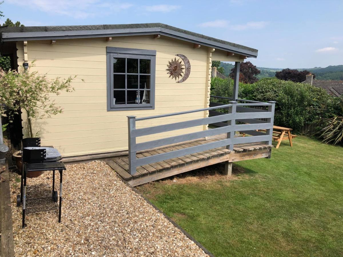 Morlais Log Cabin Lyme Regis Exterior foto